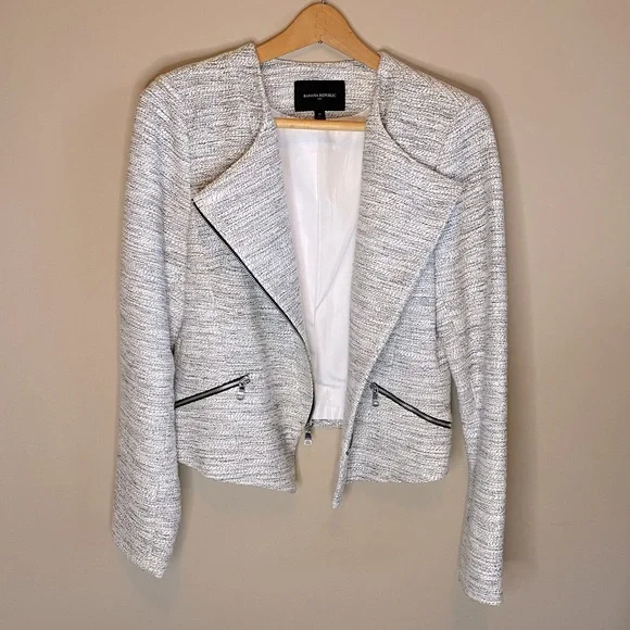 ❗️SOLD❗️Banana Republic Moto Jacket - Picture 4 of 10